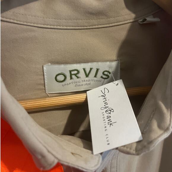 Orvis Mens Featherweight Long Sleeve Shooting Shirt Size Medium NWT - Picture 5 of 8